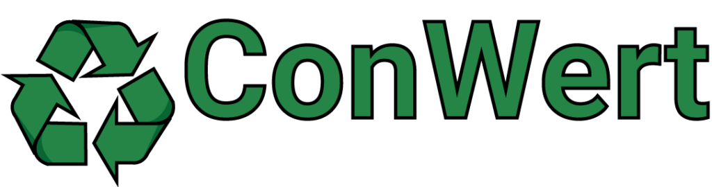 ConWert Logo -Containerdienst und Wertstoffhandel Staßfurt